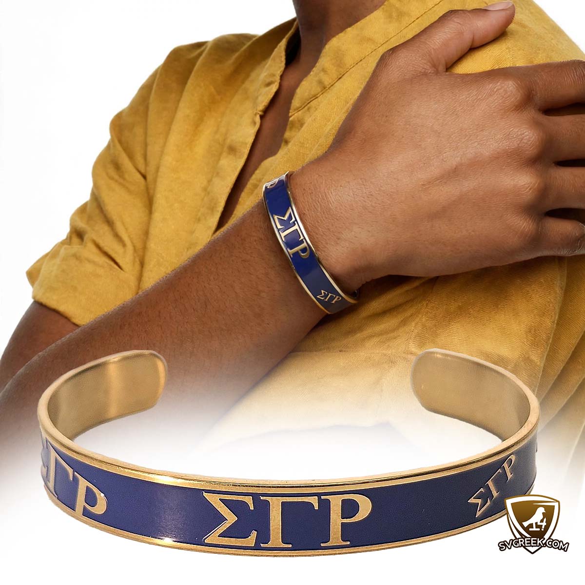 Sculpted Cuff Bangle - SGR