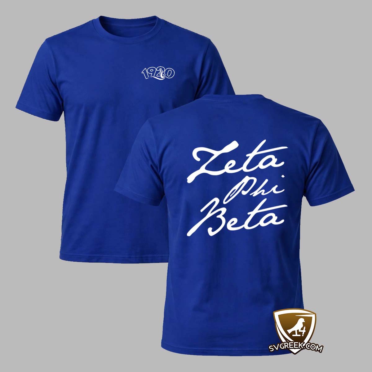 1920 BLU Tee - Zeta
