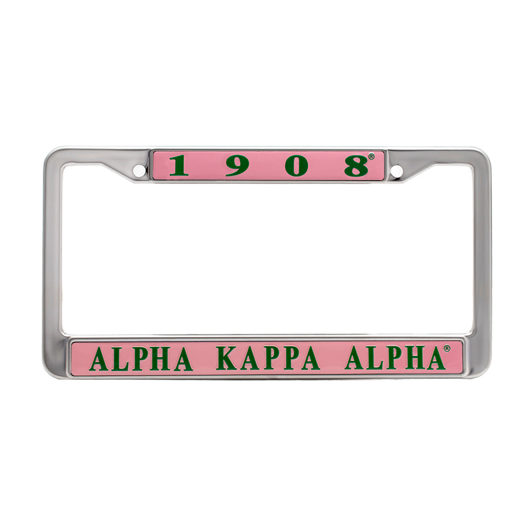 License Plate Frame - AKA