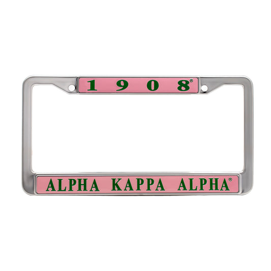 License Plate Frame - AKA