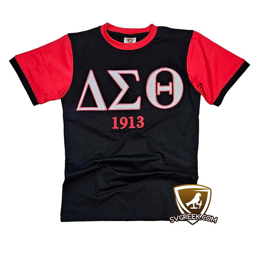 delta sigma theta ringer shirt