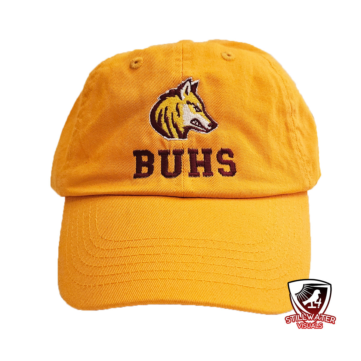 BU cap gold
