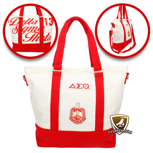 delta sigma theta tote bag