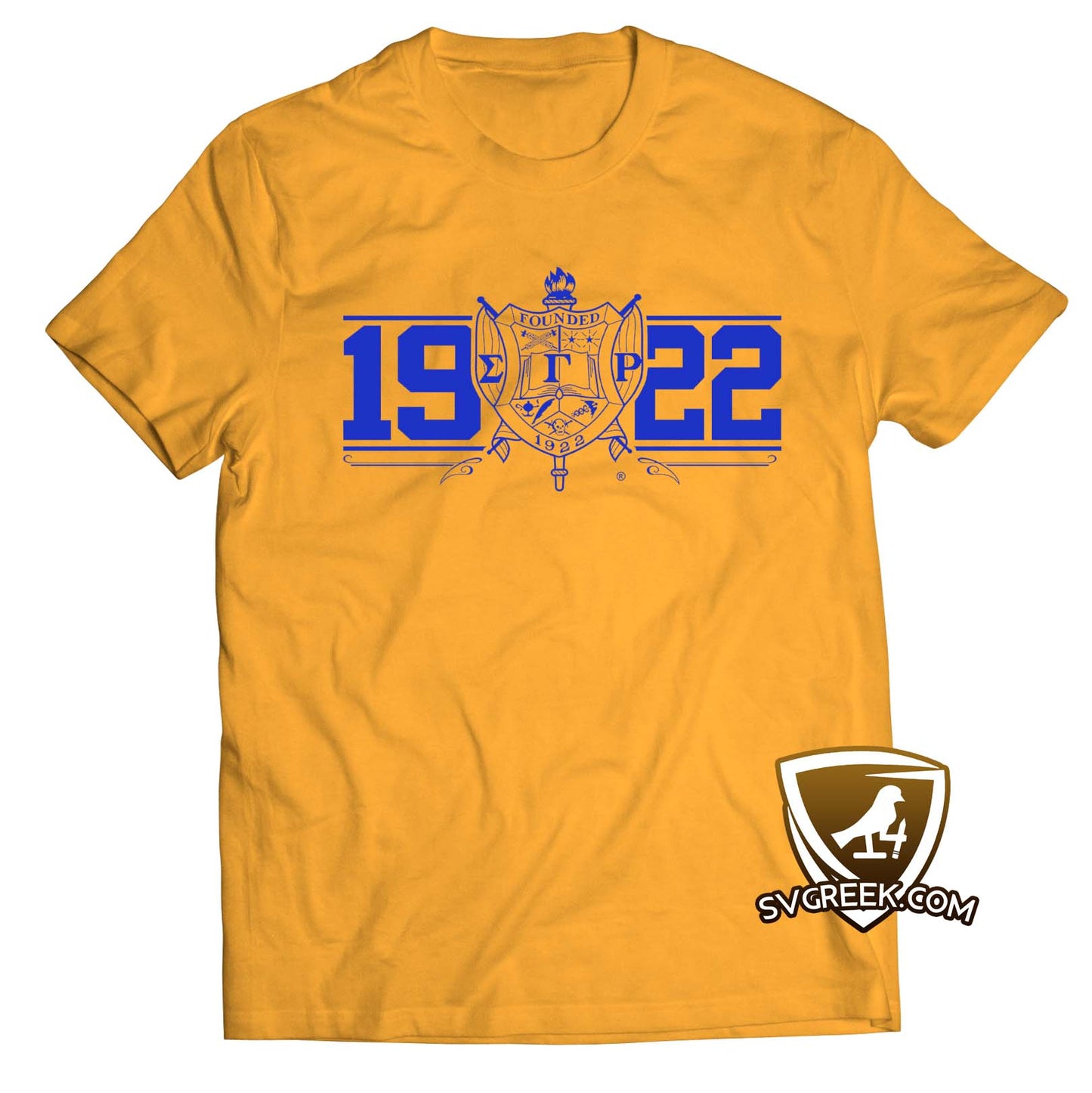 sigma gamma rho crest t-shirt