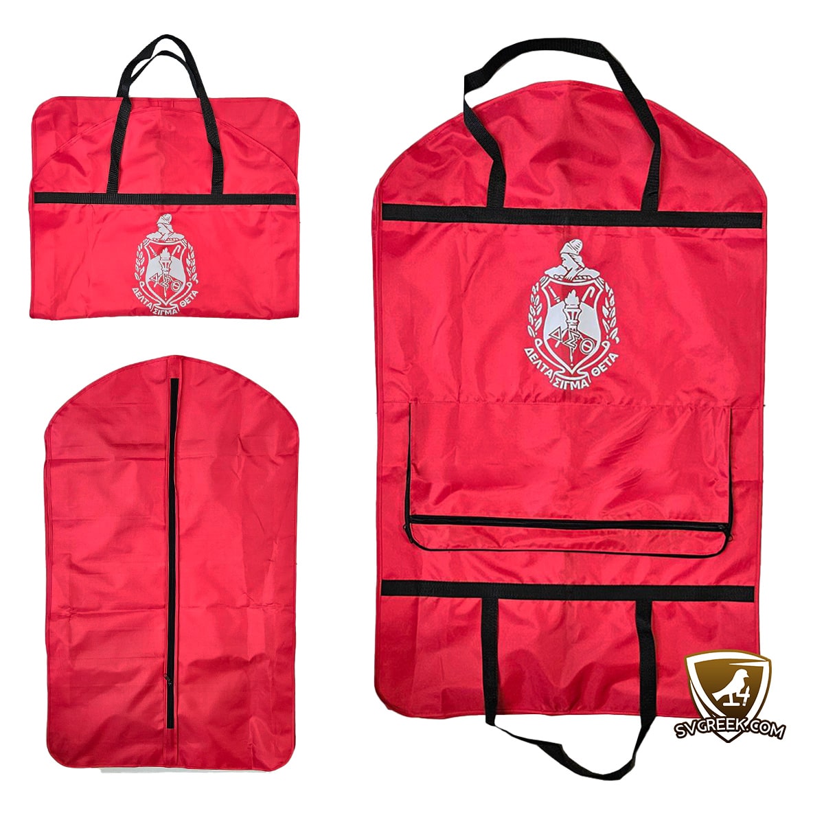 Delta Sigma Theta garment bag