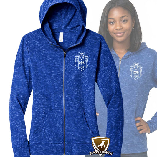 Lightweight Full-Zip Hoodie - Zeta