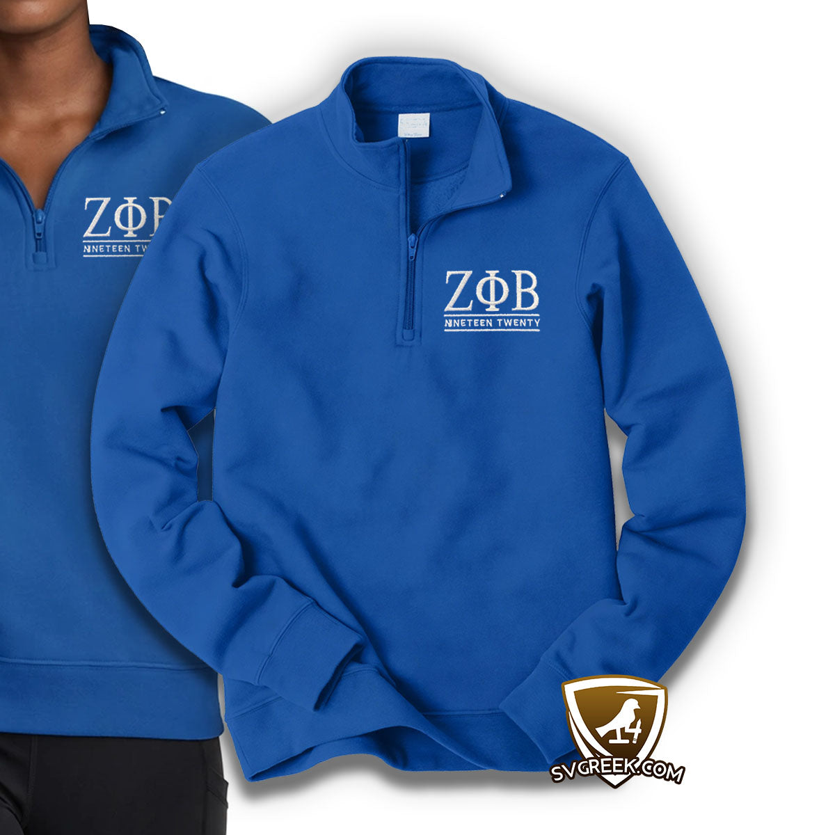 Quarter Zip Pullover - Zeta