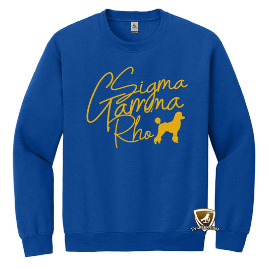 sigma gamma rho sweatshirt