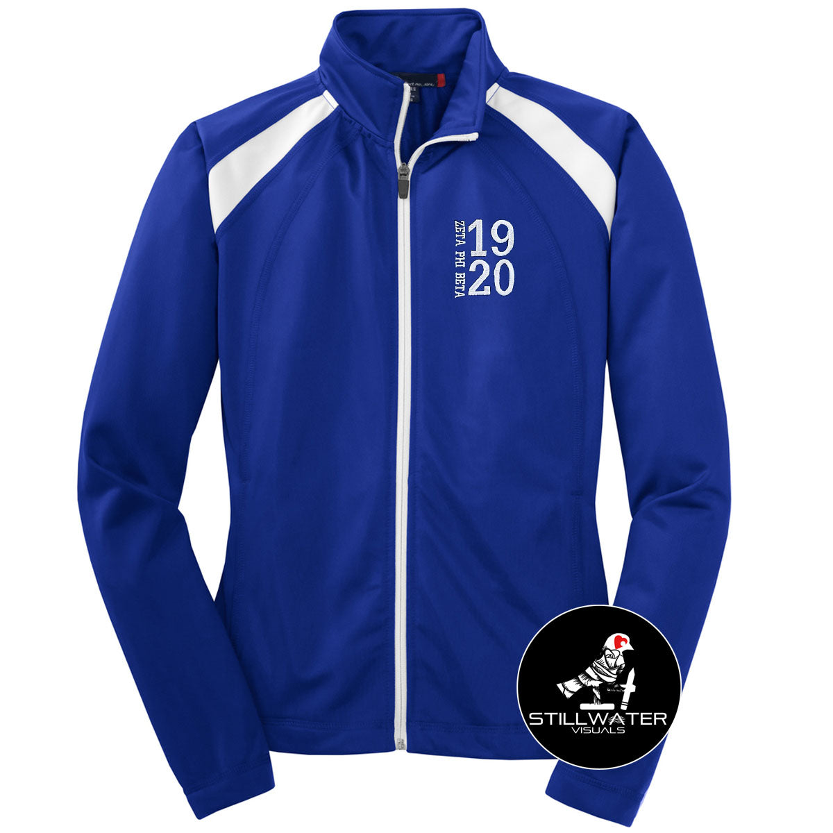 zeta phi beta track jacket