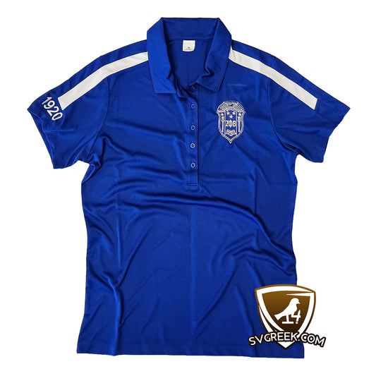 performance polo shirtzeta phi beta