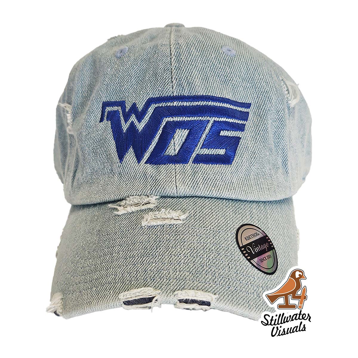 west orange start cap denim hat