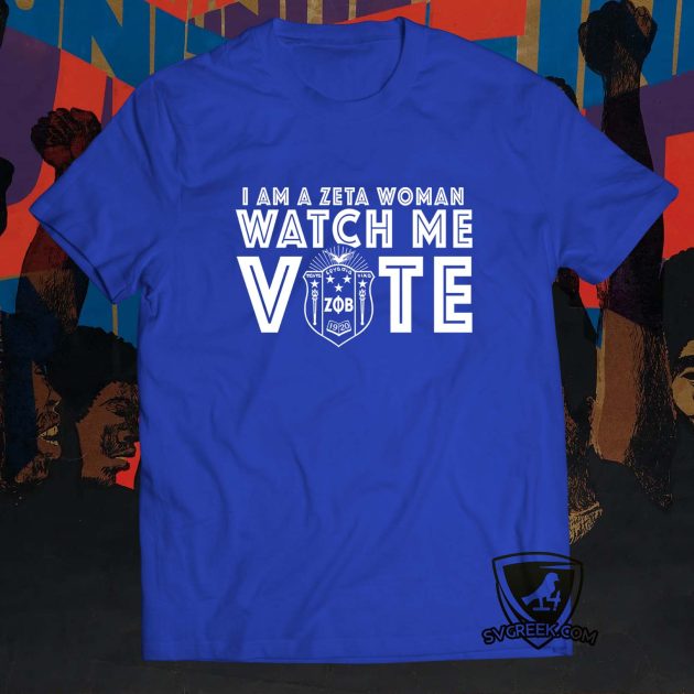 zeta phi beta vote shirt